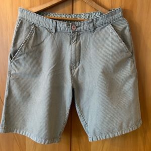 RVCA pinstripe shorts